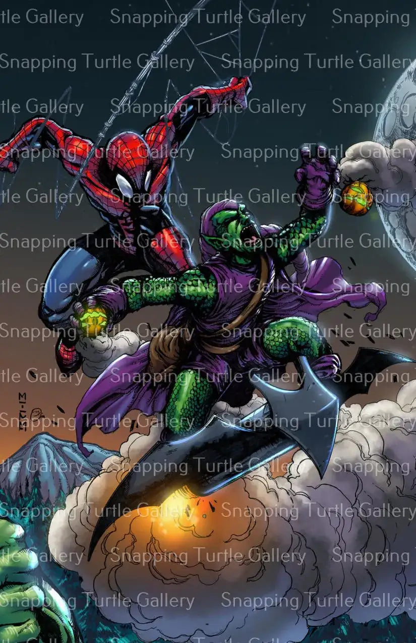 Green Goblin vs Spider-Man - Snapping Turtle Gallery