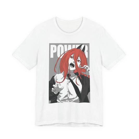 Power Monochrome Anime Shirt