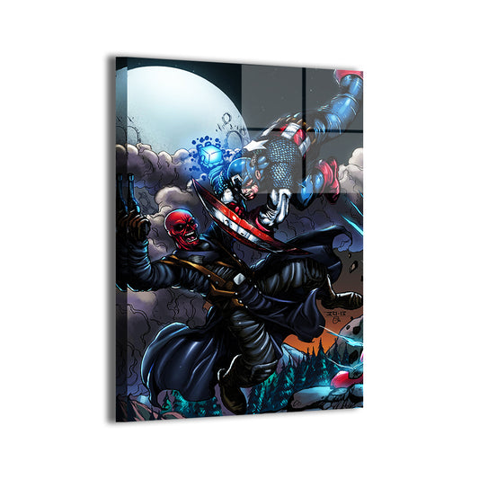 Stars & Skull Wall Art