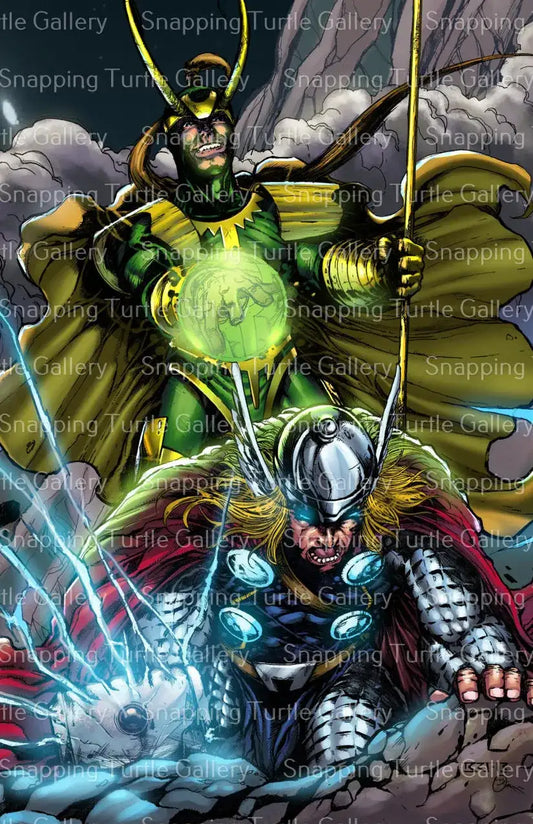 Loki Vs Thor - Snapping Turtle Gallery