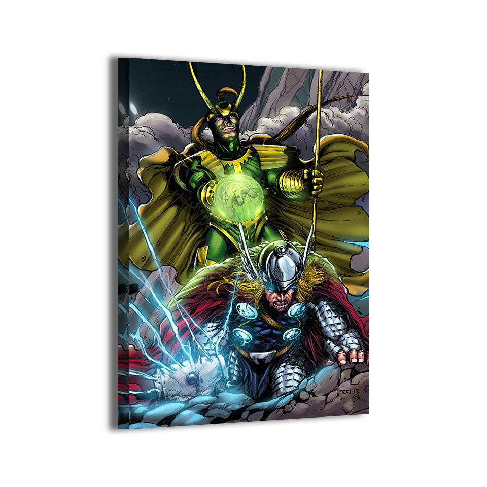 Godbreaker Clash Wall Art