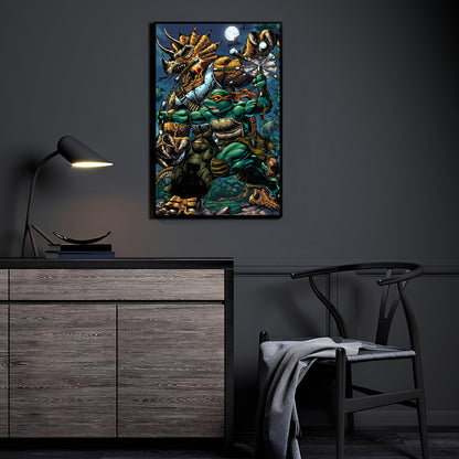 Shell Shock Showdown Wall Art