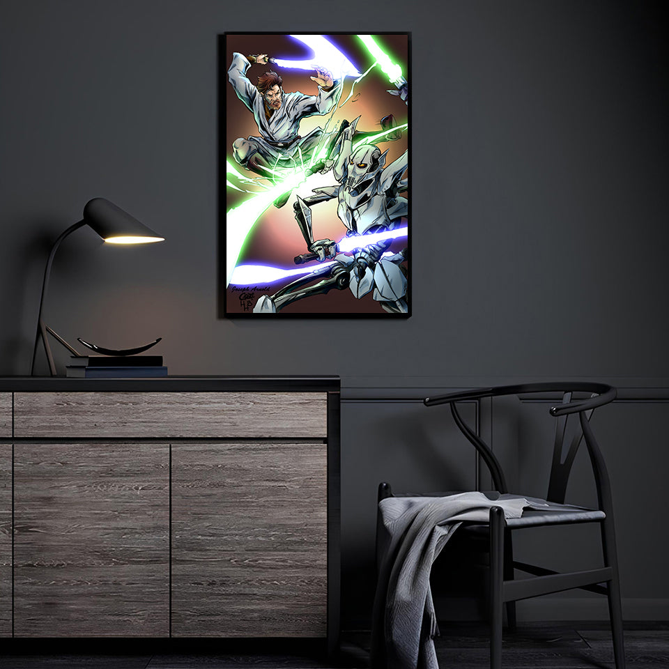 Grievous Clash Wall Art