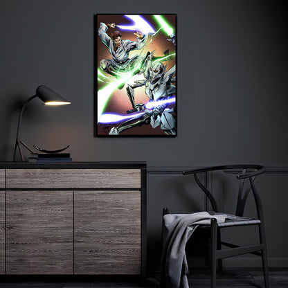 Grievous Clash Wall Art