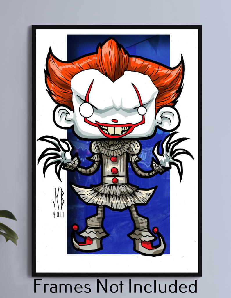 IT Pennywise Wall Art