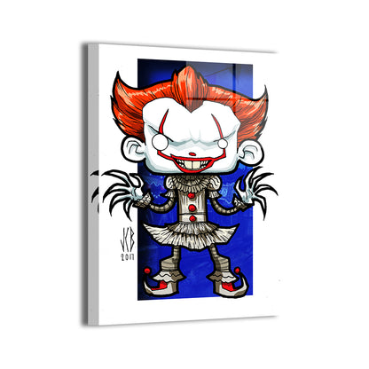 Chibi Clown Wall Art
