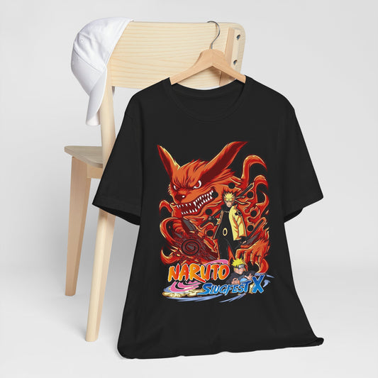 Nine Tailed Fox And Naruto T-Shirt