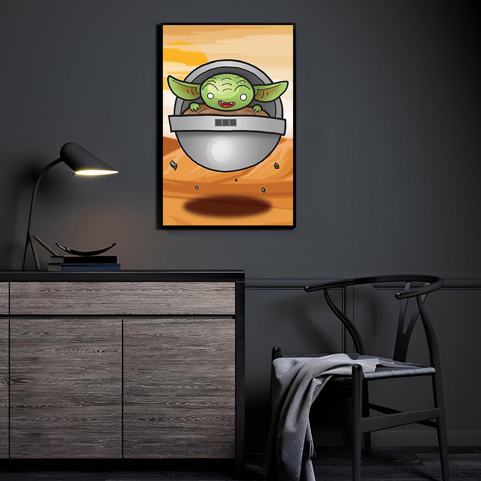 Desert Hoverling Wall Art