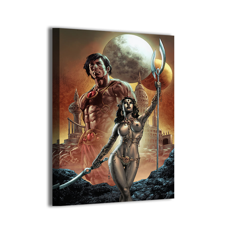 Warriors of Barsoom Wall Art