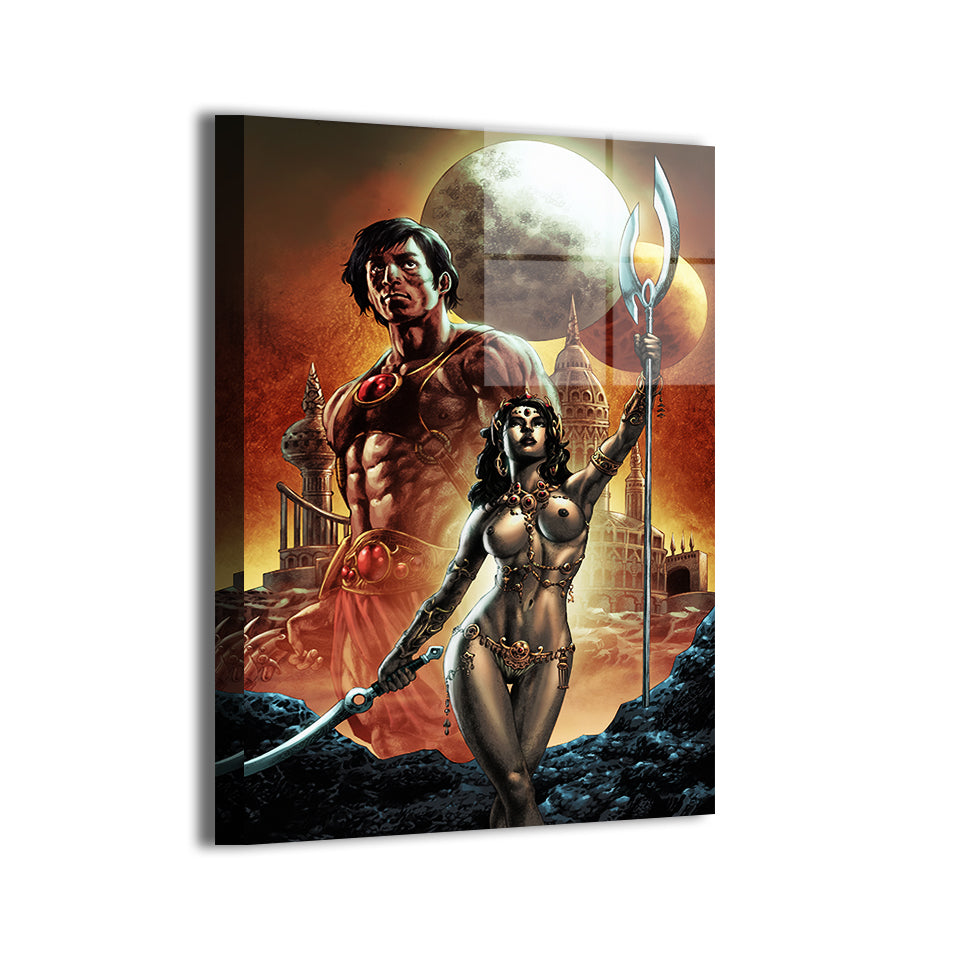 Warriors of Barsoom Wall Art