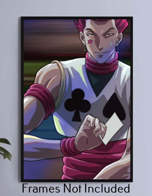 Hisoka Hunter X Hunter Wall Art
