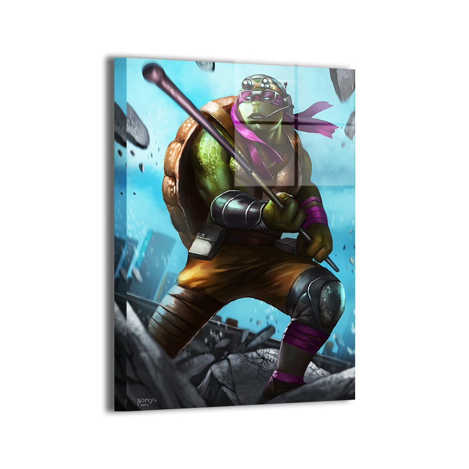Techno Forge Donatello Wall Art Metal Print – TMNT Donatello by Nopeys