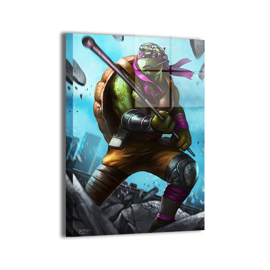 Techno Forge Donatello Wall Art Metal Print – TMNT Donatello by Nopeys
