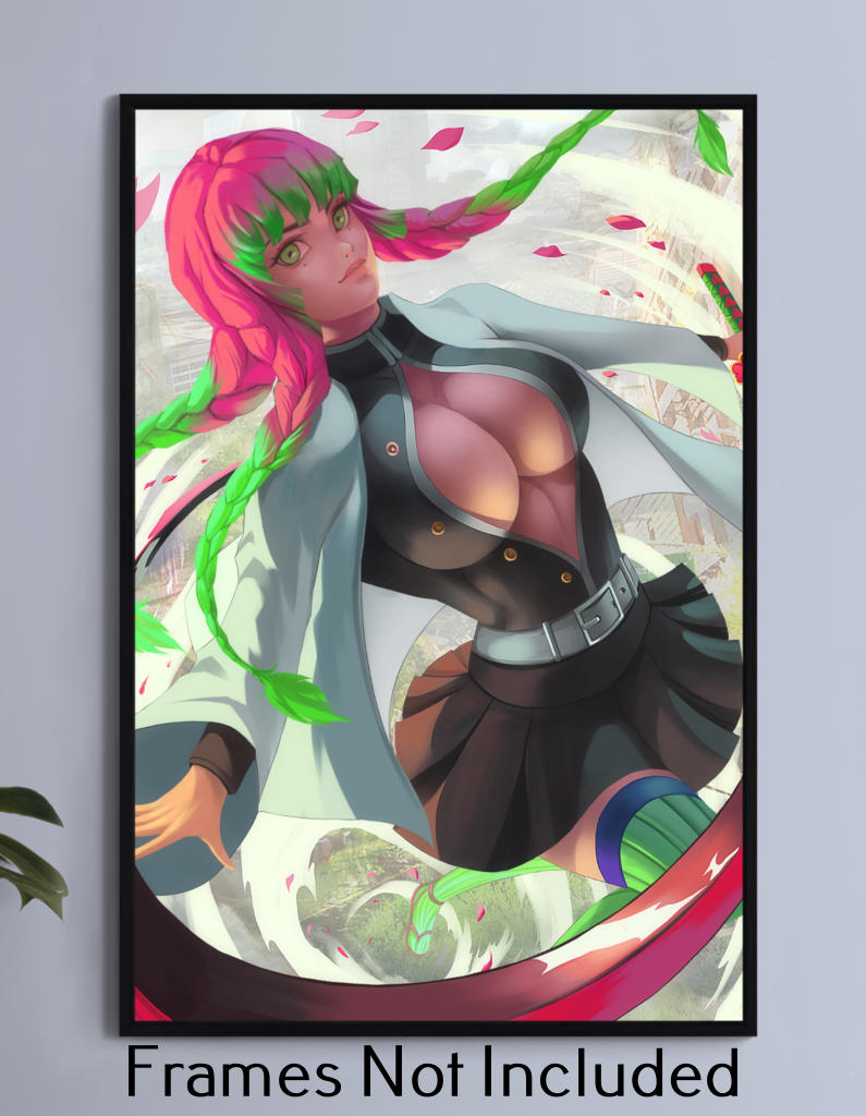 Mitsuri Kanroji Wall Art