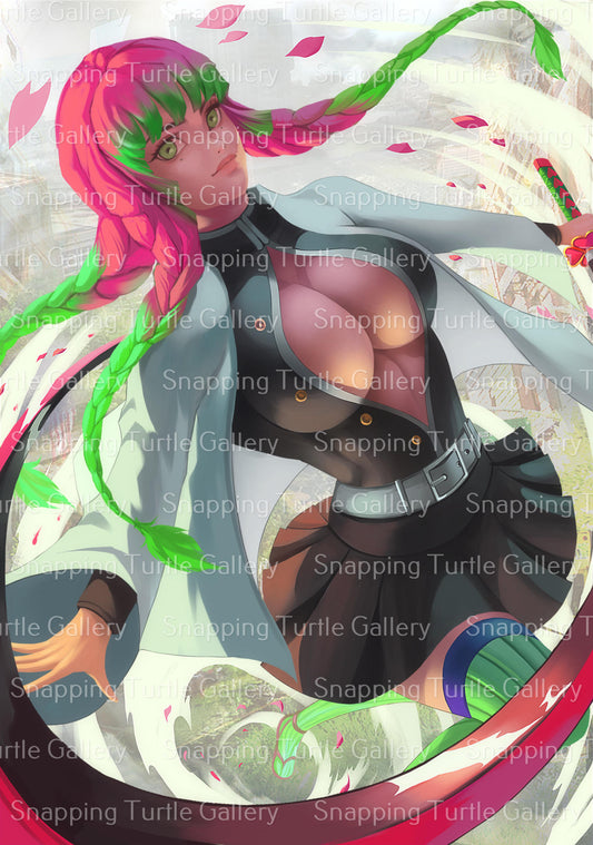 Mitsuri Kanroji Wall Art