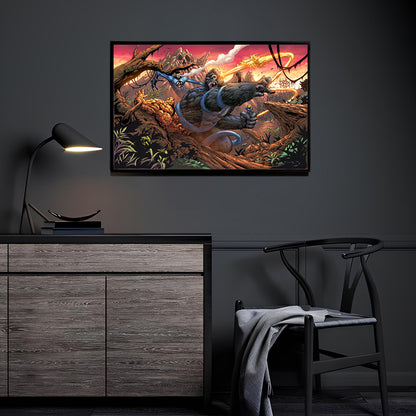 Kong vs Fantastic Four Wall Art