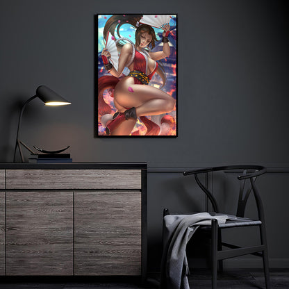 Kunoichi Fighter Wall Art