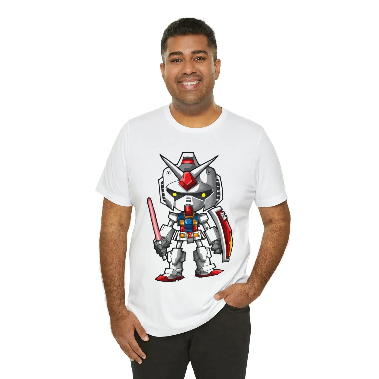 Mobile Suit Gundam T-Shirt Cartoon First Gundam Gift Tee Unisex For Men and Women