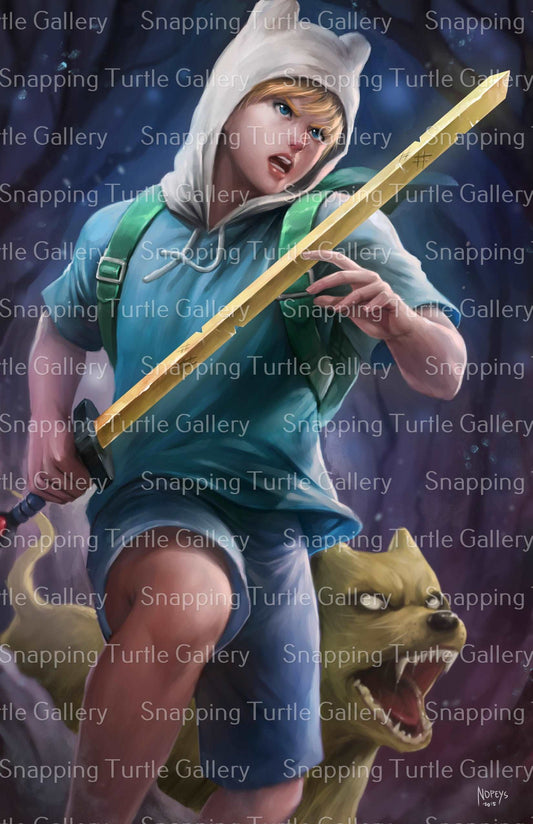Adventure Time Finn and Jake - Snapping Turtle Gallery