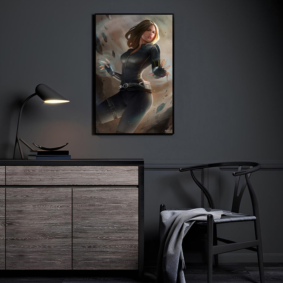 Quake Force Wall Art Poster Print – Daisy Johnson by Nopeys