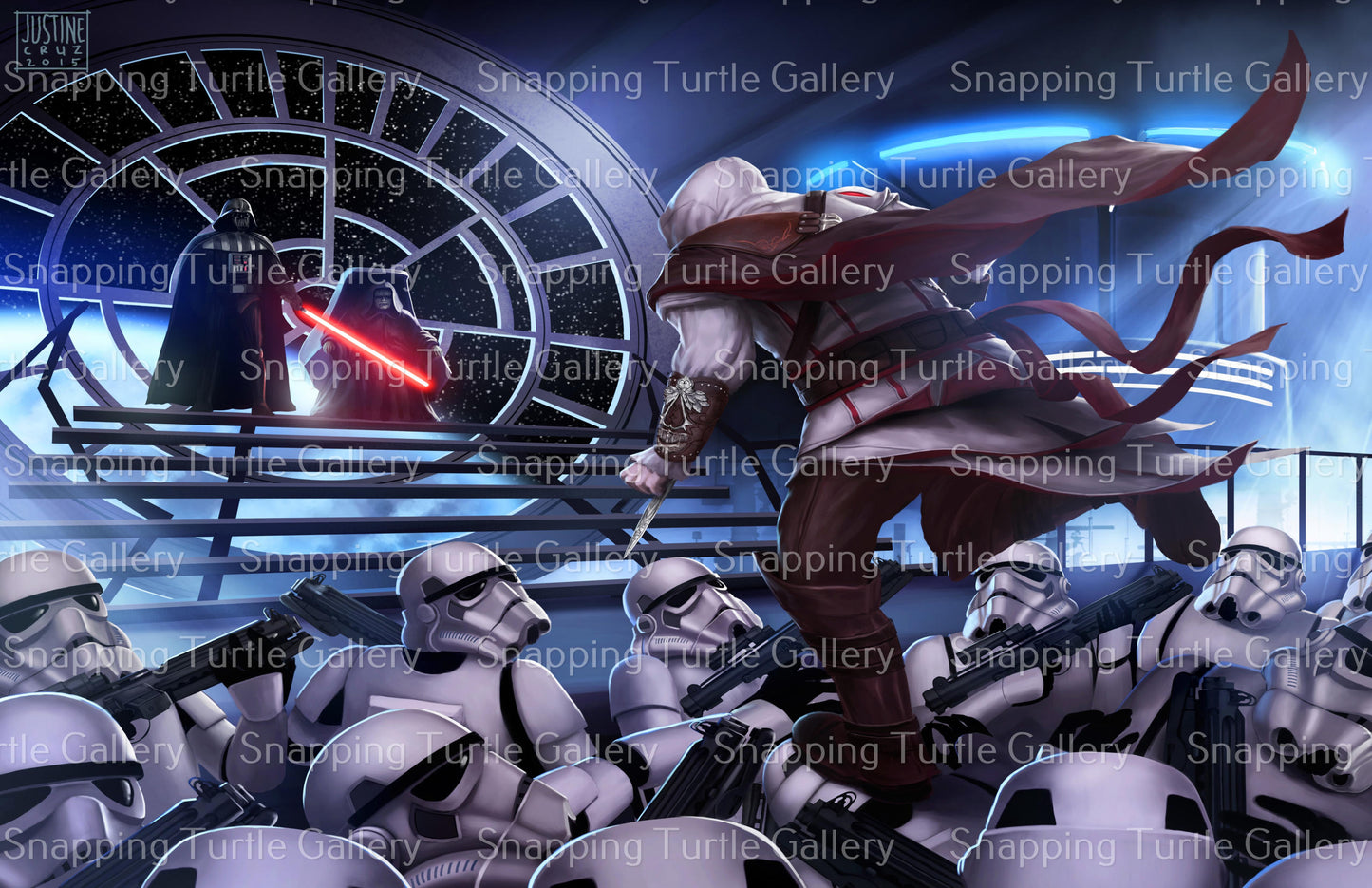Star Wars Vs Assassin's Creed Wall Art