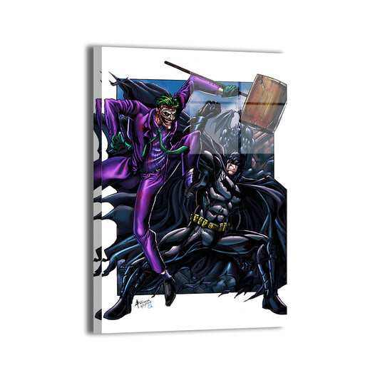 Joker vs Batman Wall Art
