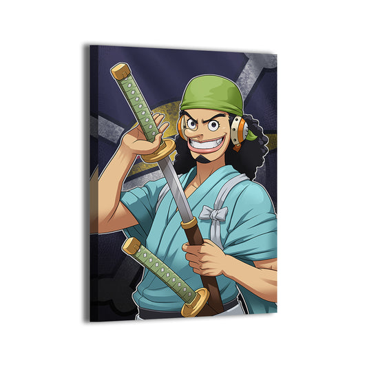 One Piece Pirate Usopp Wall Art