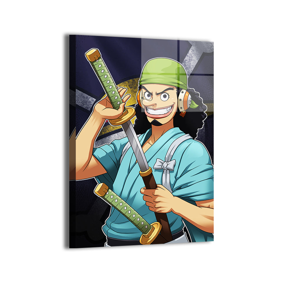 One Piece Pirate Usopp Wall Art