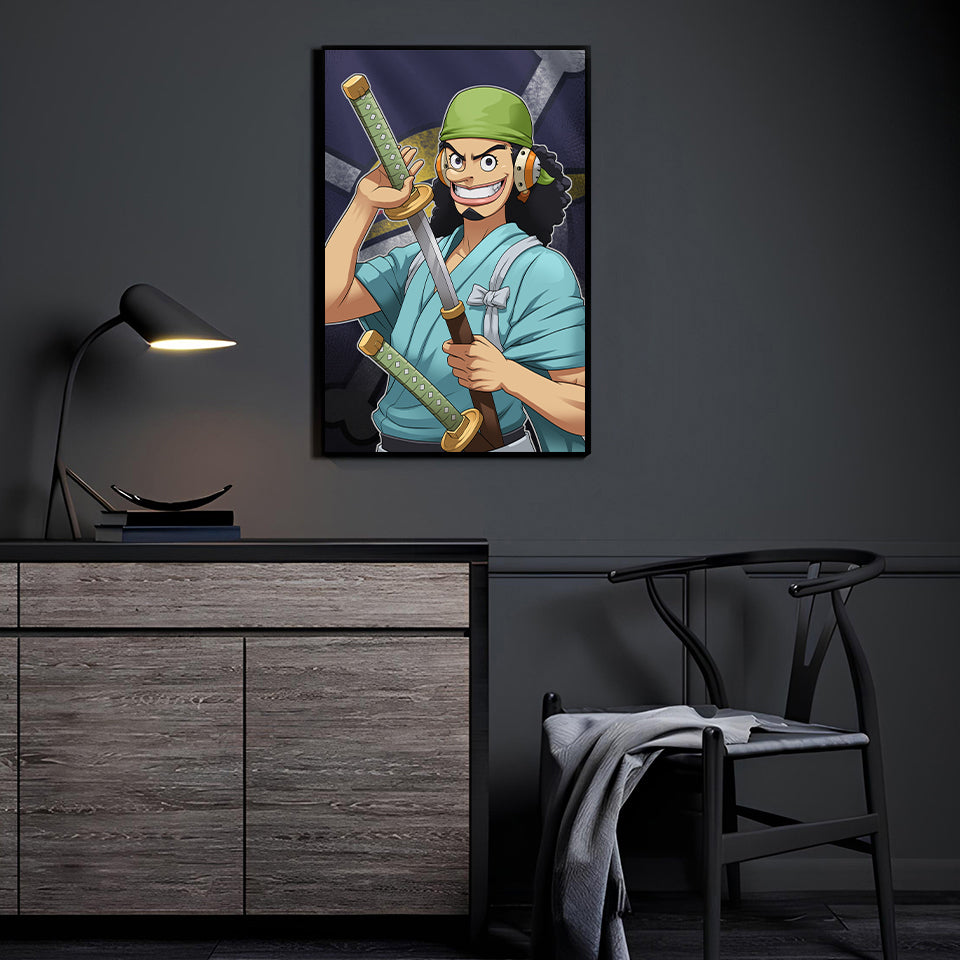 One Piece Pirate Usopp Wall Art