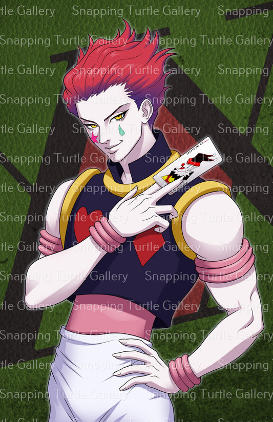 Hisoka Wall Art
