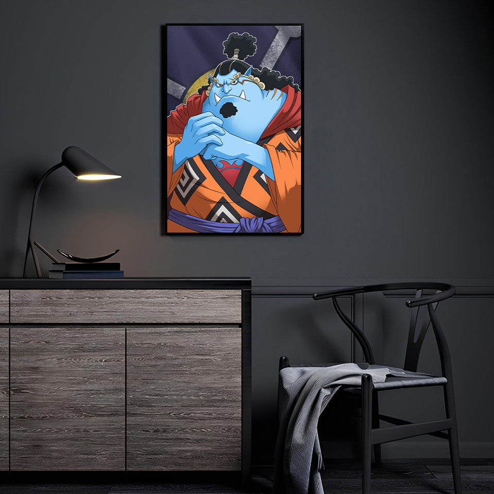 One Piece Pirate Jinbei Wall Art
