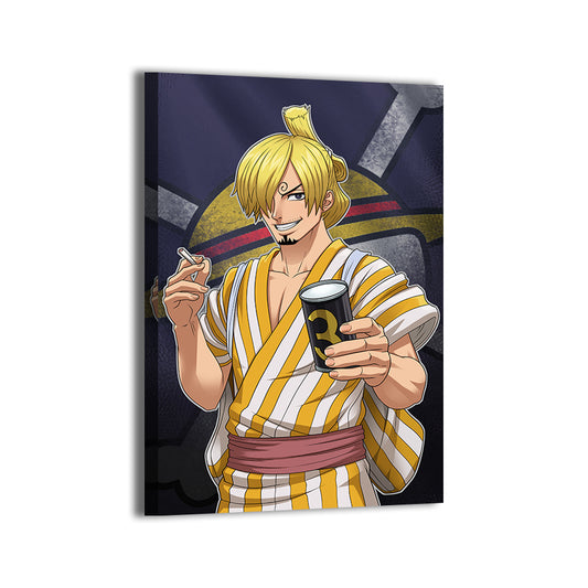 One Piece Pirate Sanji Wall Art