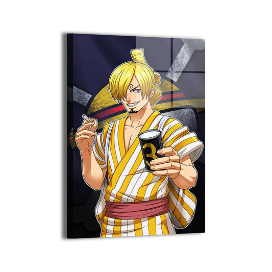 One Piece Pirate Sanji Wall Art
