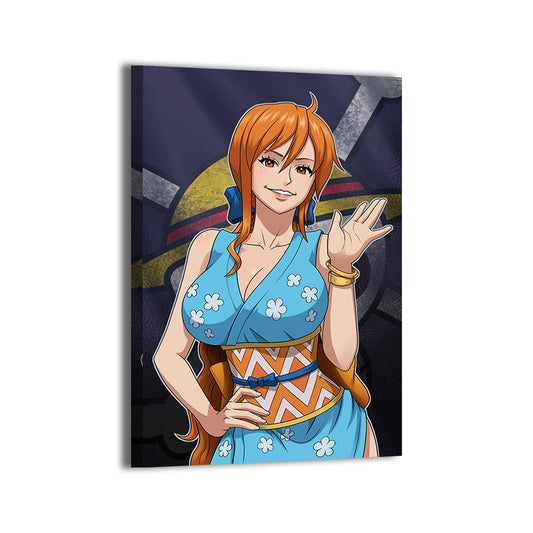 One Piece Pirate Nami Wall Art
