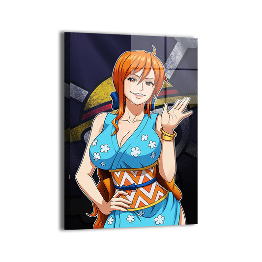 One Piece Pirate Nami Wall Art