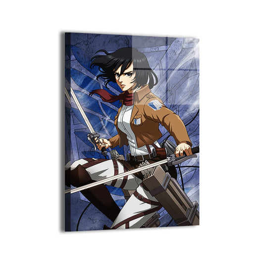 Attack on Titan Mikasa Wall Art