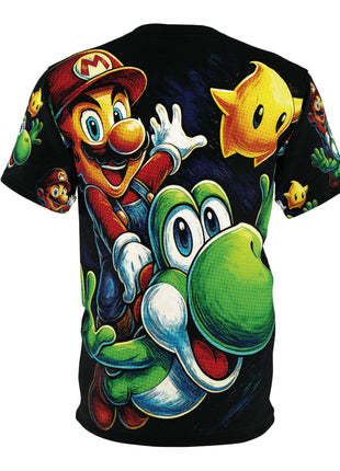 Mario Yoshi Ride Super Mario ICON Shirt