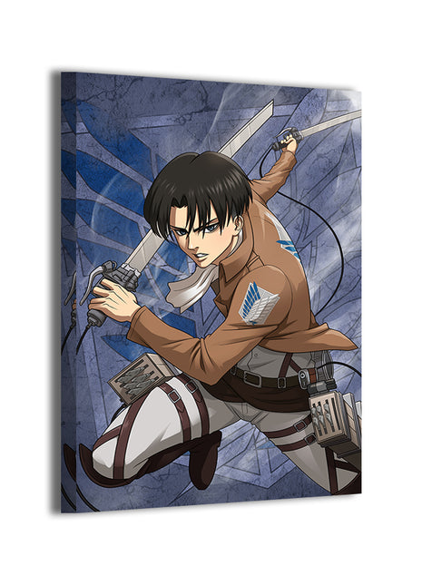Levi Ackerman Wall Art | Attack on Titan Acrylic, Metal & Canvas Print - Snapping Turtle Gallery