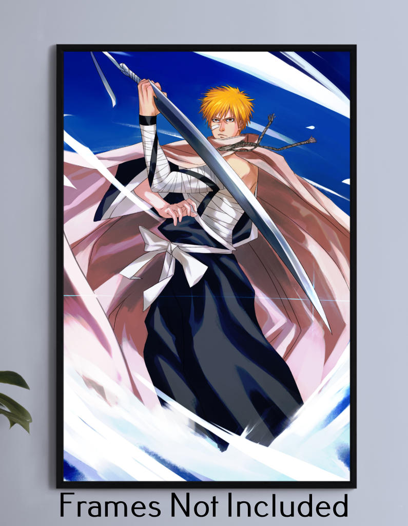 Substitute Soul Reaper Ichigo Wall Art