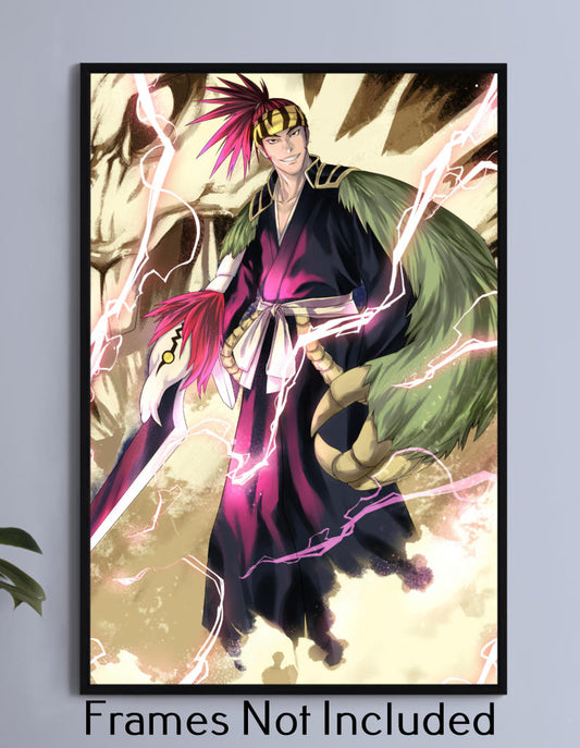 Soul Reaper Renji Abarai Wall Art