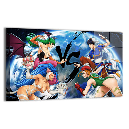 Midnight Showdown Wall Art