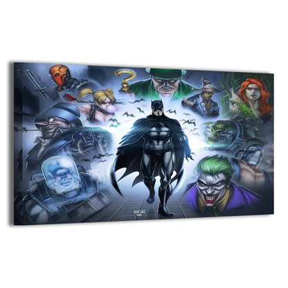 Villains Gallery Wall Art