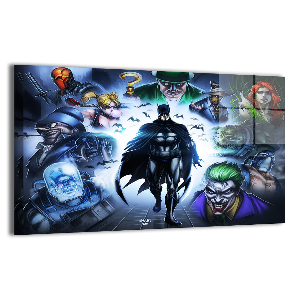 Many faces of Evil Wall Art