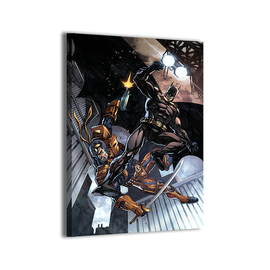 Batman Vs Deathstroke Wall Art