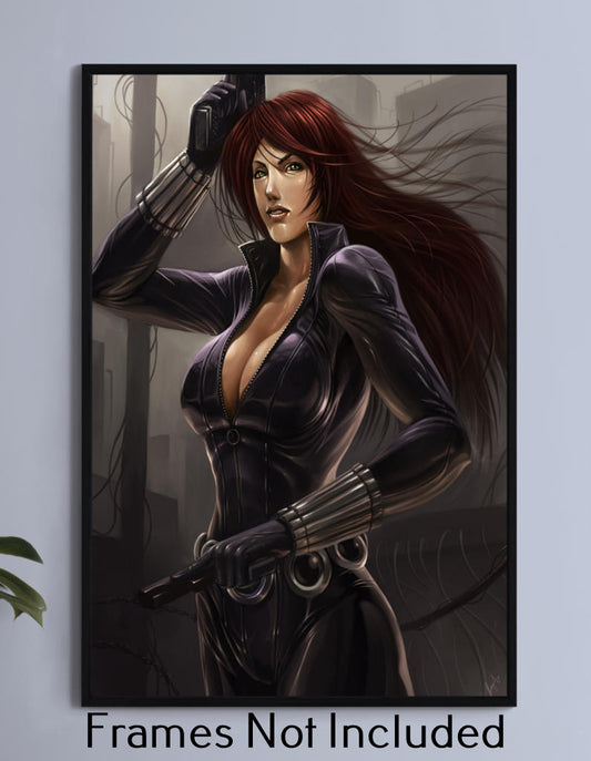 Black Widow Wall Art