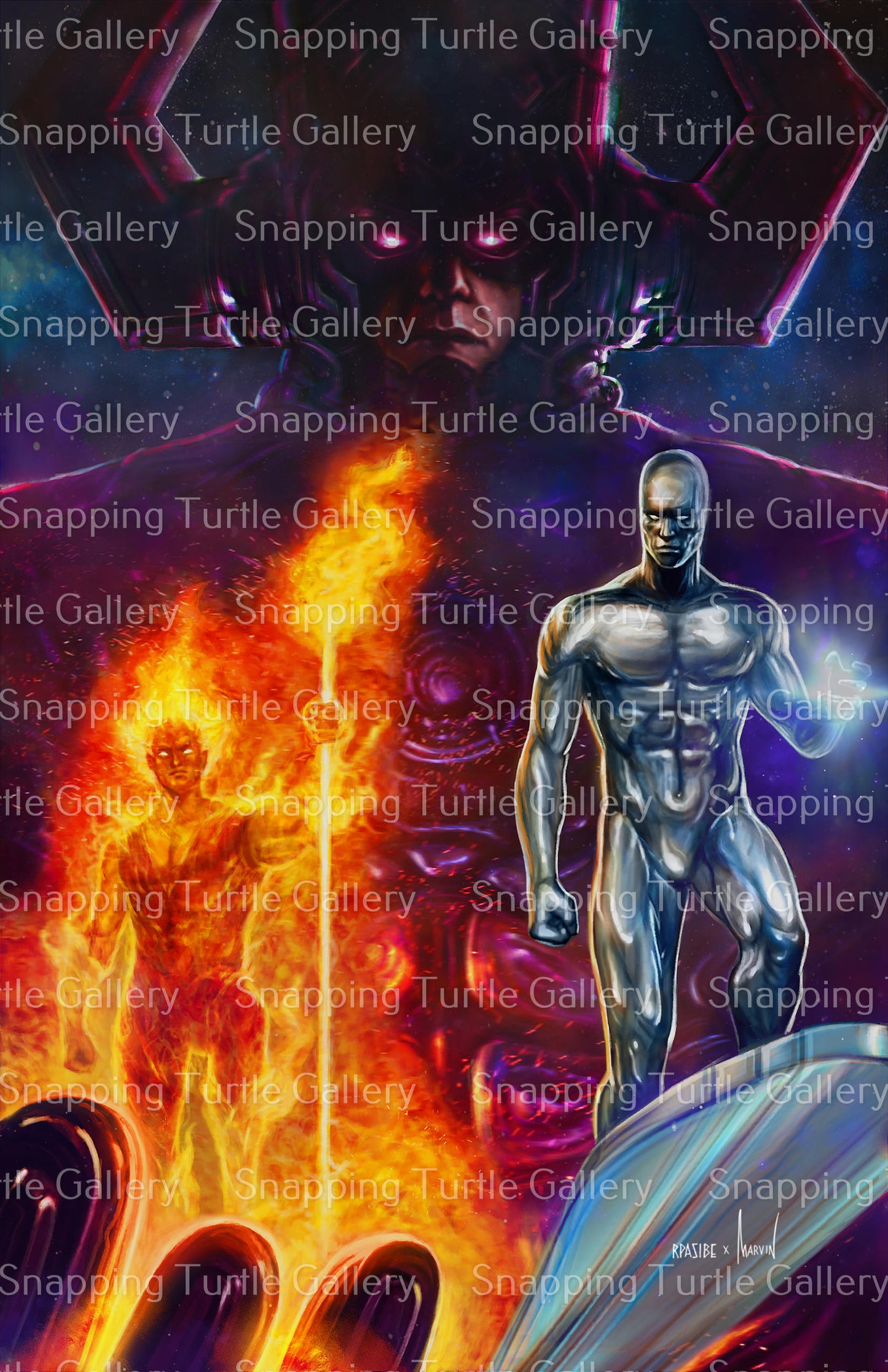 Heralds of Galactus Wall Art