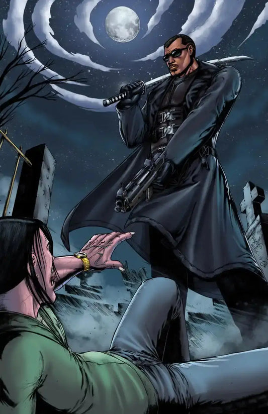 Blade Vs Vampire - Snapping Turtle Gallery