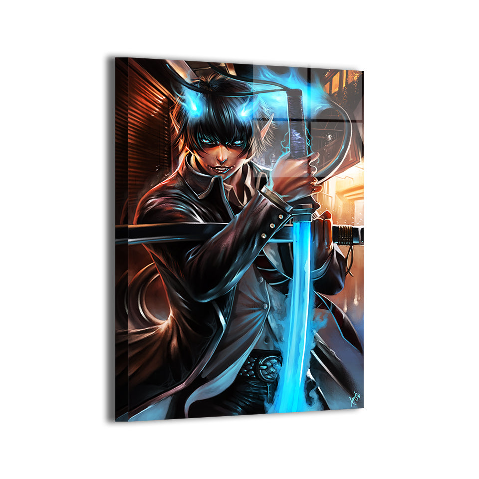 Rin Okumura of Blue Exorcist Wall Art