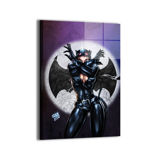 Catwoman Spot by the Bat Wall Art