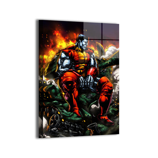 Colossus Vs Sentinel Wall Art